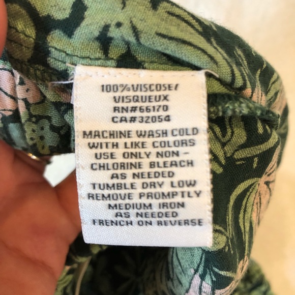 Kimchi Blue Green Tropical Print Chrissy Shorts Large - Picture 5 of 7